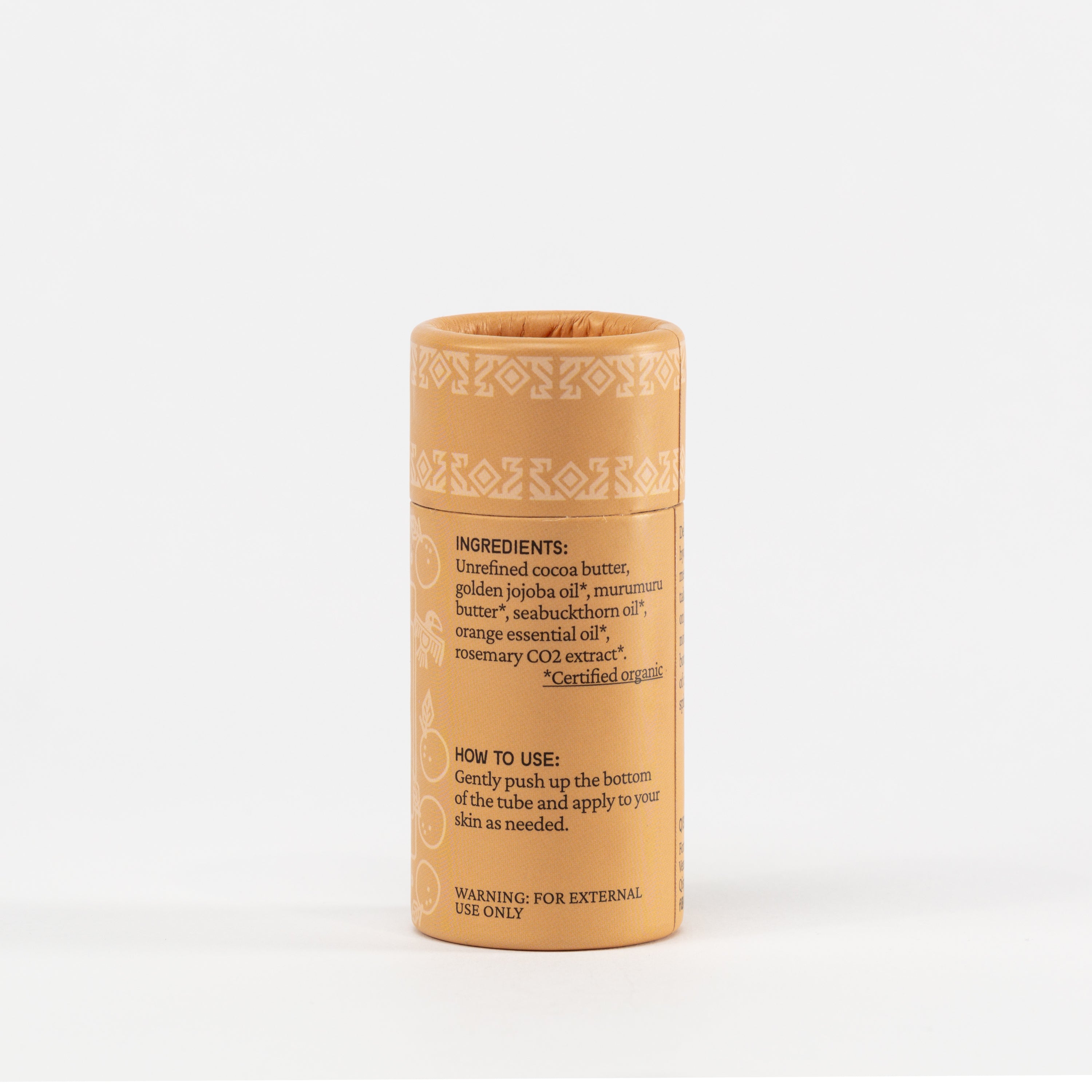 Orange Lotion Stick