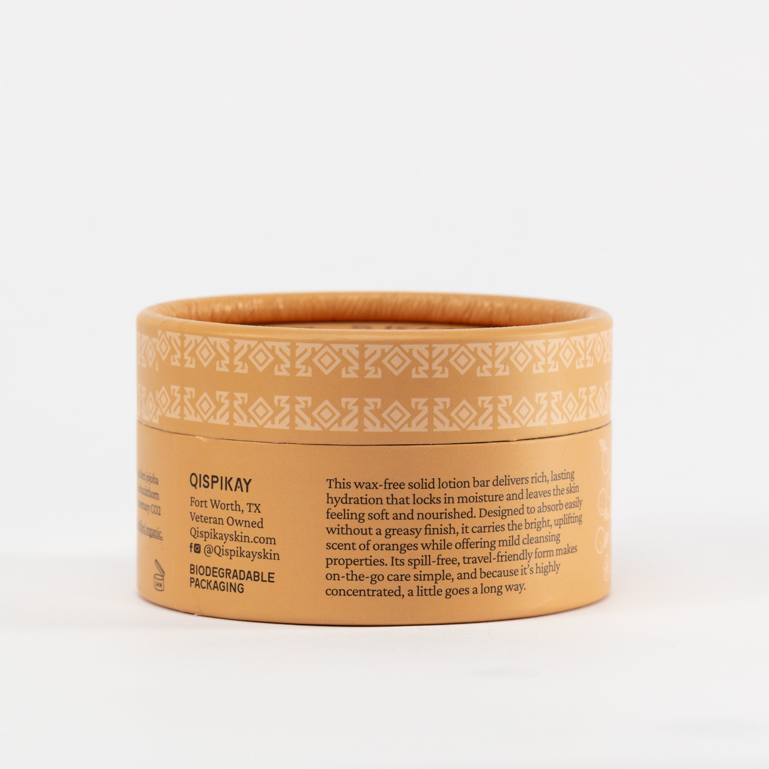 Orange Lotion Bar